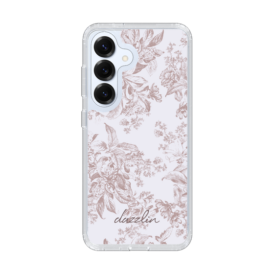 Slim Protection Case［ dazzlin - ToneFlower - Pink ］