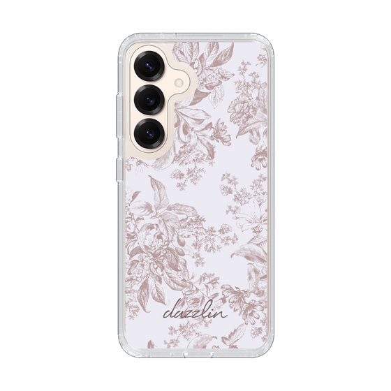 Slim Protection Case［ dazzlin - ToneFlower - Pink ］