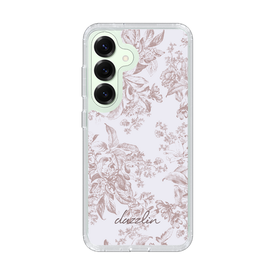 Slim Protection Case［ dazzlin - ToneFlower - Pink ］