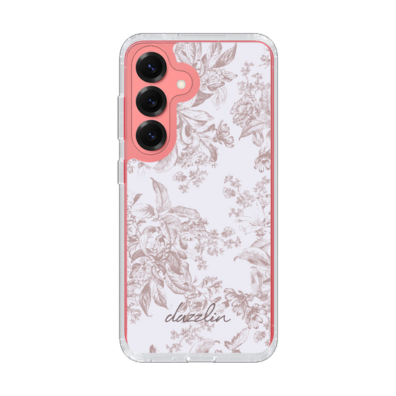 Slim Protection Case［ dazzlin - ToneFlower - Pink ］