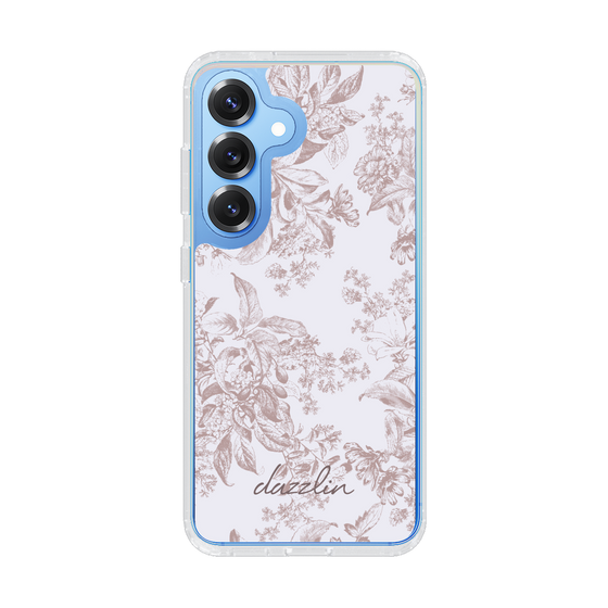 Slim Protection Case［ dazzlin - ToneFlower - Pink ］