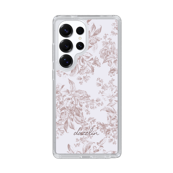 Slim Protection Case［ dazzlin - ToneFlower - Pink ］