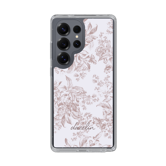 Slim Protection Case［ dazzlin - ToneFlower - Pink ］