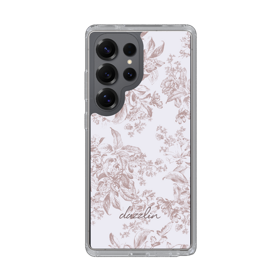 Slim Protection Case［ dazzlin - ToneFlower - Pink ］