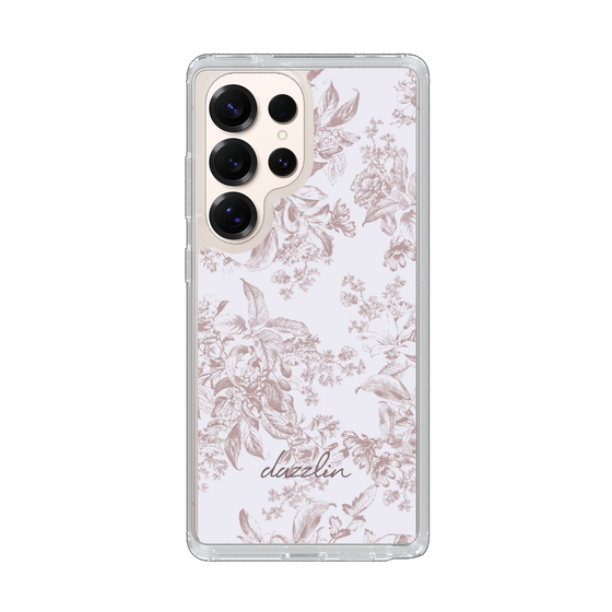 Slim Protection Case［ dazzlin - ToneFlower - Pink ］