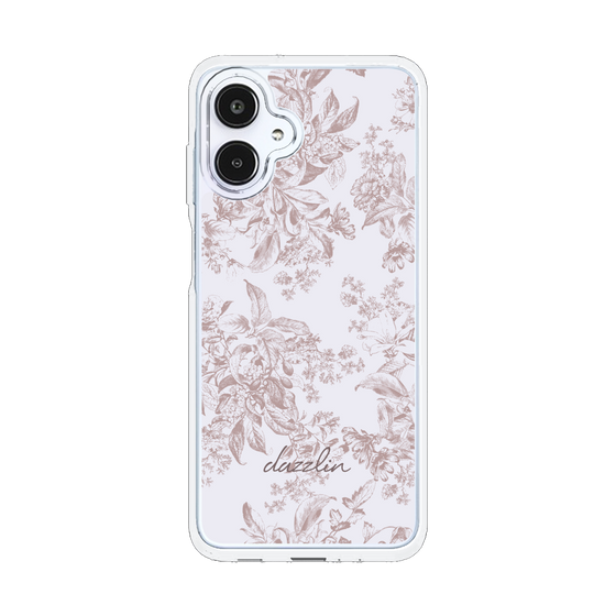 Slim Protection Case［ dazzlin - ToneFlower - Pink ］