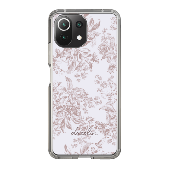 Slim Protection Case［ dazzlin - ToneFlower - Pink ］