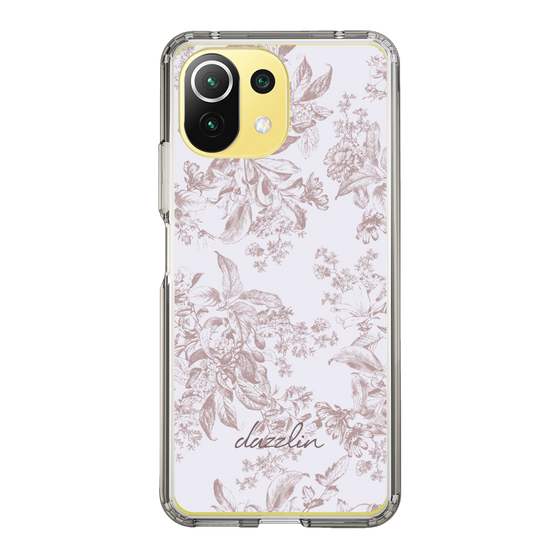 Slim Protection Case［ dazzlin - ToneFlower - Pink ］