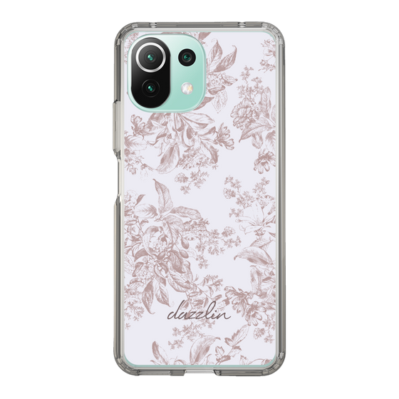 Slim Protection Case［ dazzlin - ToneFlower - Pink ］
