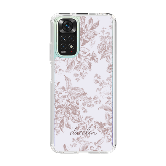 Slim Protection Case［ dazzlin - ToneFlower - Pink ］