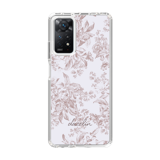 Slim Protection Case［ dazzlin - ToneFlower - Pink ］