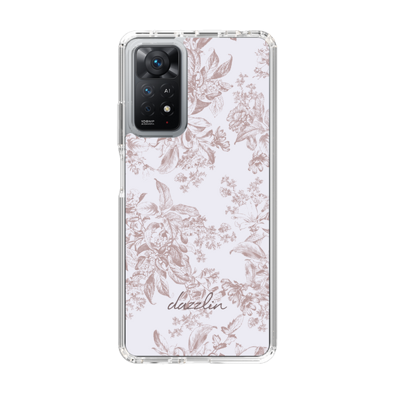 Slim Protection Case［ dazzlin - ToneFlower - Pink ］