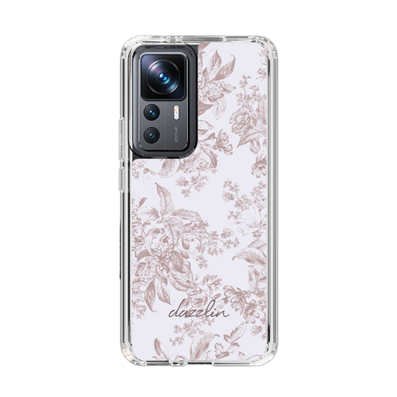 Slim Protection Case［ dazzlin - ToneFlower - Pink ］