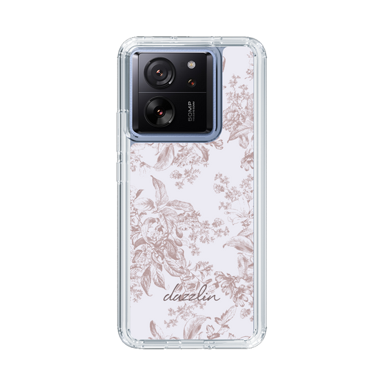 Slim Protection Case［ dazzlin - ToneFlower - Pink ］