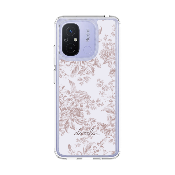Slim Protection Case［ dazzlin - ToneFlower - Pink ］