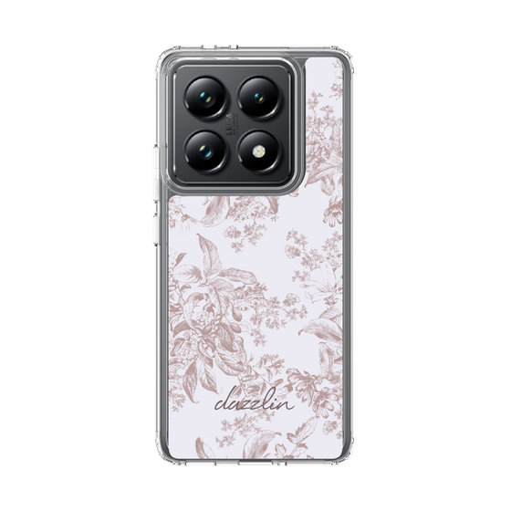 Slim Protection Case［ dazzlin - ToneFlower - Pink ］