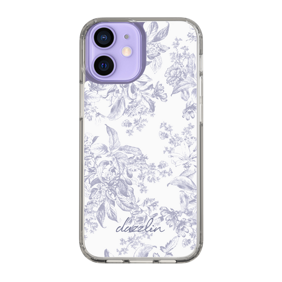 Slim Protection Case［ dazzlin - ToneFlower - Lavender ］