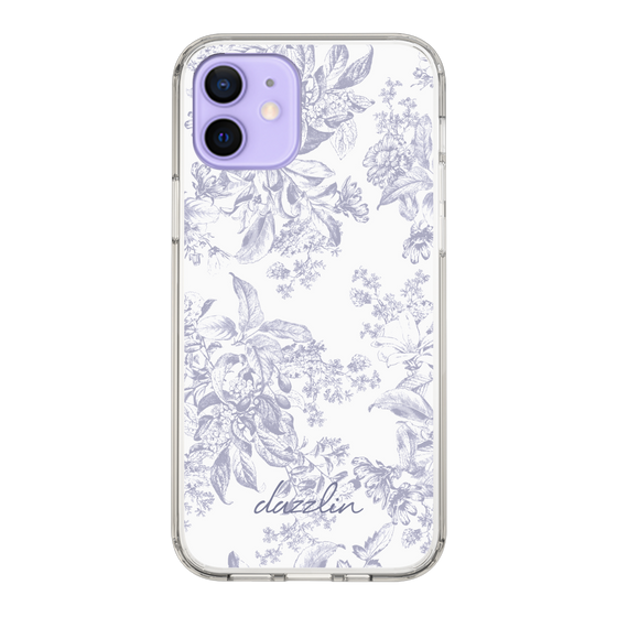 Slim Protection Case［ dazzlin - ToneFlower - Lavender ］