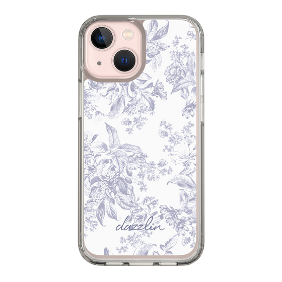 Slim Protection Case［ dazzlin - ToneFlower - Lavender ］