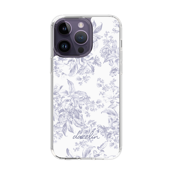 Slim Protection Case［ dazzlin - ToneFlower - Lavender ］