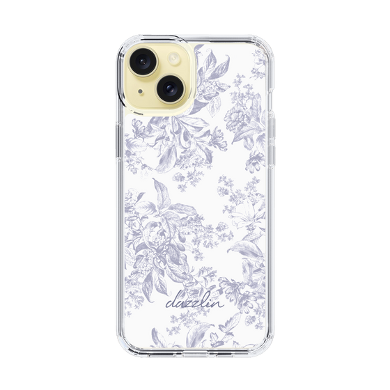 Slim Protection Case［ dazzlin - ToneFlower - Lavender ］