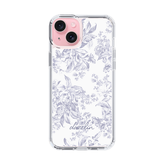 Slim Protection Case［ dazzlin - ToneFlower - Lavender ］