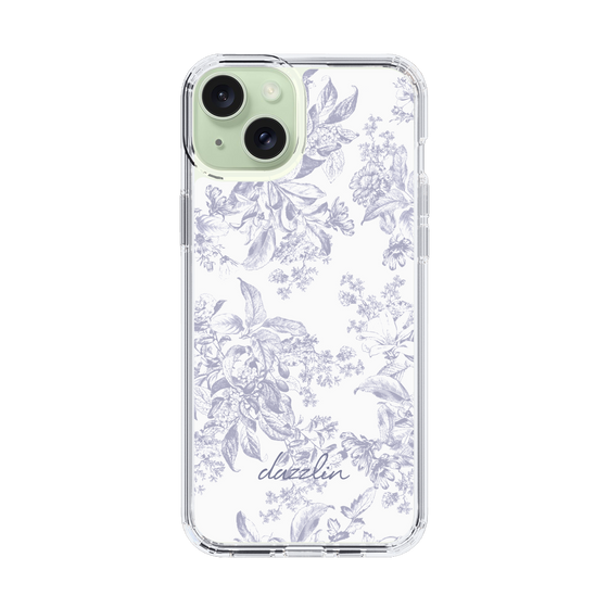 Slim Protection Case［ dazzlin - ToneFlower - Lavender ］