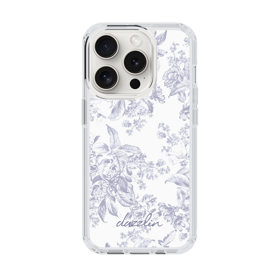 Slim Protection Case［ dazzlin - ToneFlower - Lavender ］