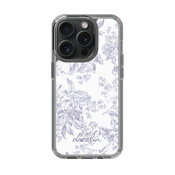 Slim Protection Case［ dazzlin - ToneFlower - Lavender ］