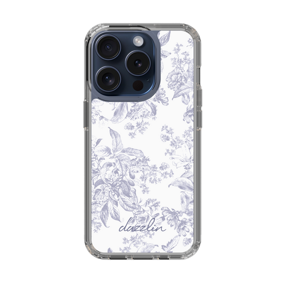 Slim Protection Case［ dazzlin - ToneFlower - Lavender ］