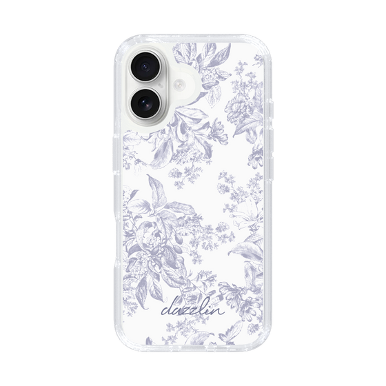 Slim Protection Case［ dazzlin - ToneFlower - Lavender ］