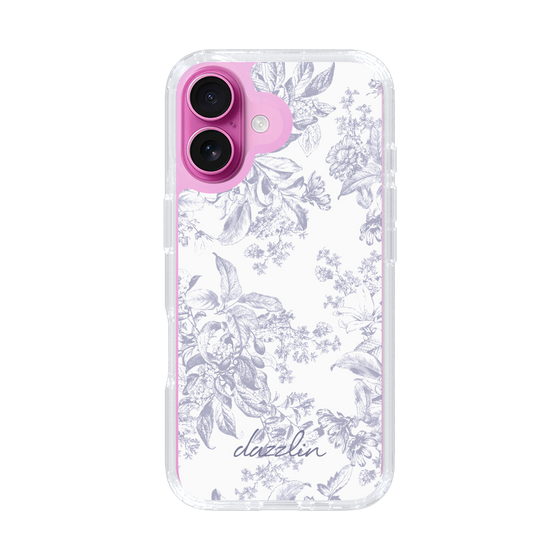 Slim Protection Case［ dazzlin - ToneFlower - Lavender ］