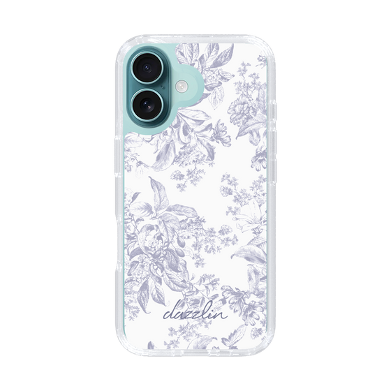 Slim Protection Case［ dazzlin - ToneFlower - Lavender ］