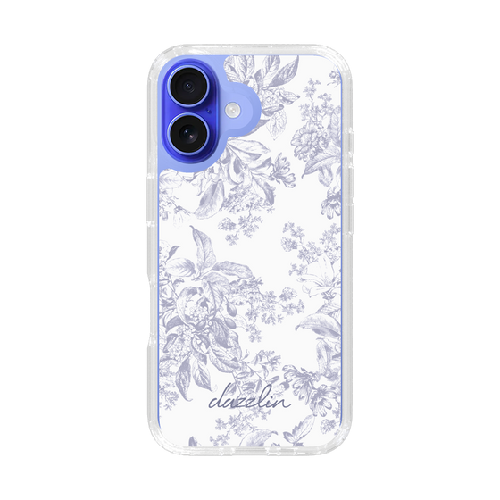 Slim Protection Case［ dazzlin - ToneFlower - Lavender ］