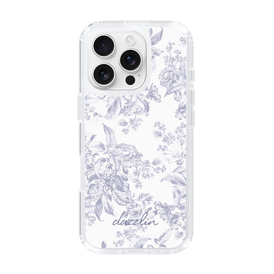 Slim Protection Case［ dazzlin - ToneFlower - Lavender ］