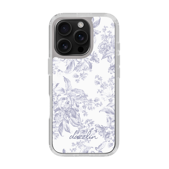 Slim Protection Case［ dazzlin - ToneFlower - Lavender ］