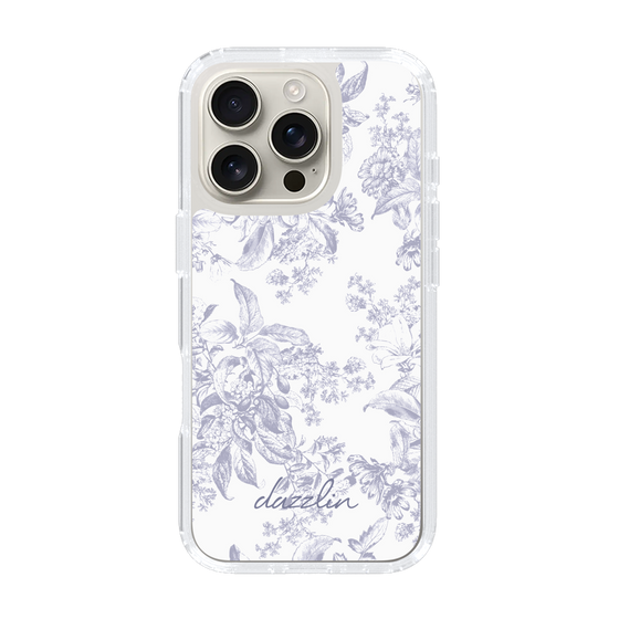 Slim Protection Case［ dazzlin - ToneFlower - Lavender ］