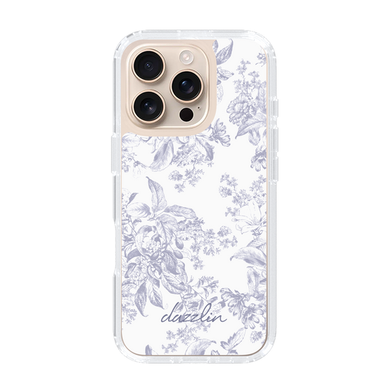 Slim Protection Case［ dazzlin - ToneFlower - Lavender ］