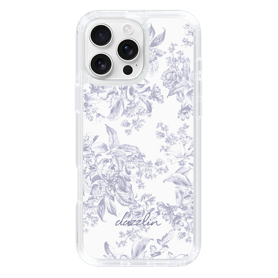 Slim Protection Case［ dazzlin - ToneFlower - Lavender ］