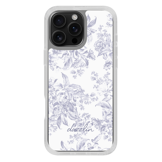 Slim Protection Case［ dazzlin - ToneFlower - Lavender ］