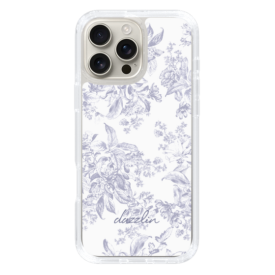 Slim Protection Case［ dazzlin - ToneFlower - Lavender ］