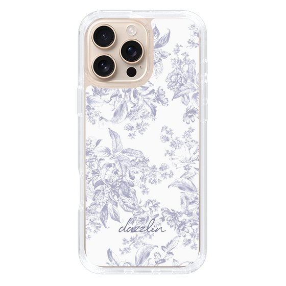 Slim Protection Case［ dazzlin - ToneFlower - Lavender ］