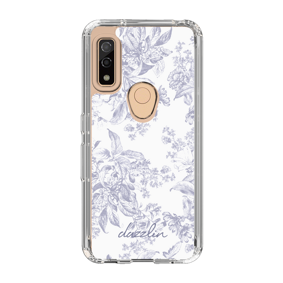 Slim Protection Case［ dazzlin - ToneFlower - Lavender ］
