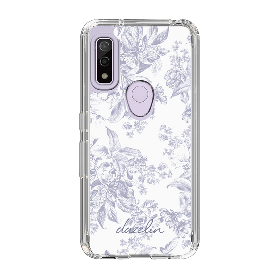 Slim Protection Case［ dazzlin - ToneFlower - Lavender ］