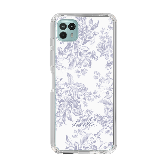 Slim Protection Case［ dazzlin - ToneFlower - Lavender ］