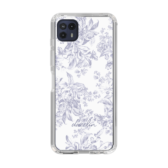 Slim Protection Case［ dazzlin - ToneFlower - Lavender ］