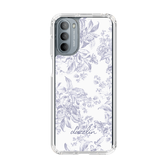 Slim Protection Case［ dazzlin - ToneFlower - Lavender ］