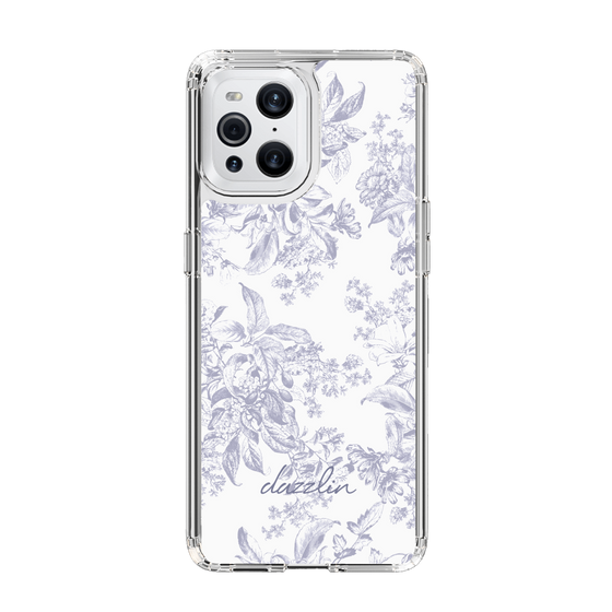 Slim Protection Case［ dazzlin - ToneFlower - Lavender ］