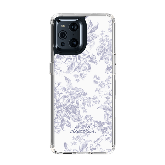 Slim Protection Case［ dazzlin - ToneFlower - Lavender ］