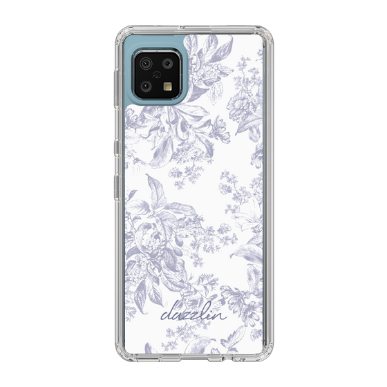 Slim Protection Case［ dazzlin - ToneFlower - Lavender ］
